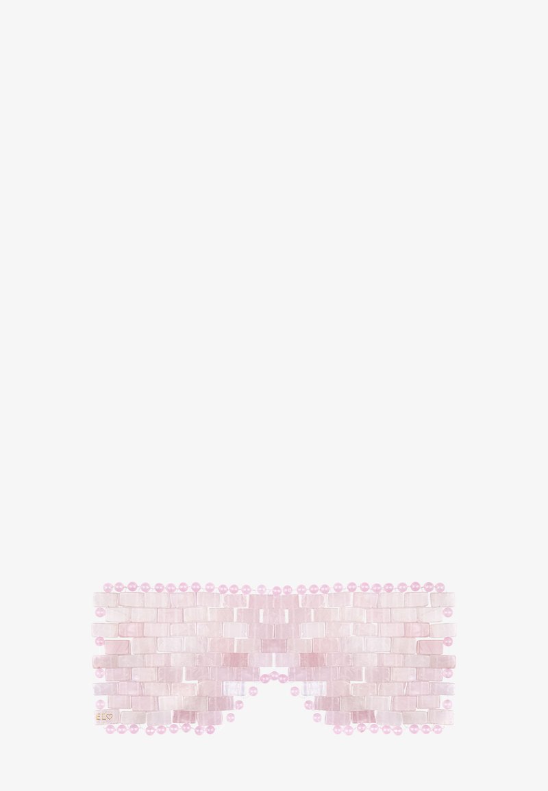 Easy Livin' - PINK QUARTZ FACE MASK - Bath and Body Tool - pink, Suurenna