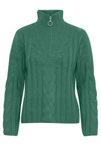 b.young Strickpullover - evergreen