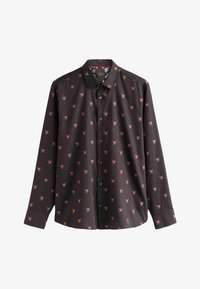 Unselected, burgundy red