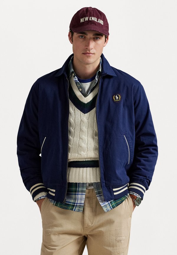 PONY-PATCH TWILL JACKET - Bomber Jacket