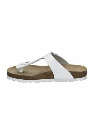 ZEHENTRENNER HERMINE - Teenslippers - weiss