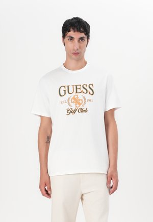 T-shirt imprimé - pure white
