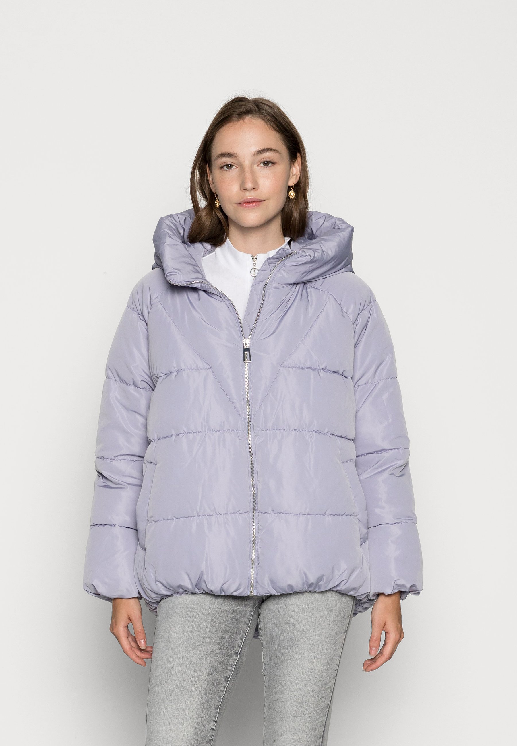 puffer jacket lavender