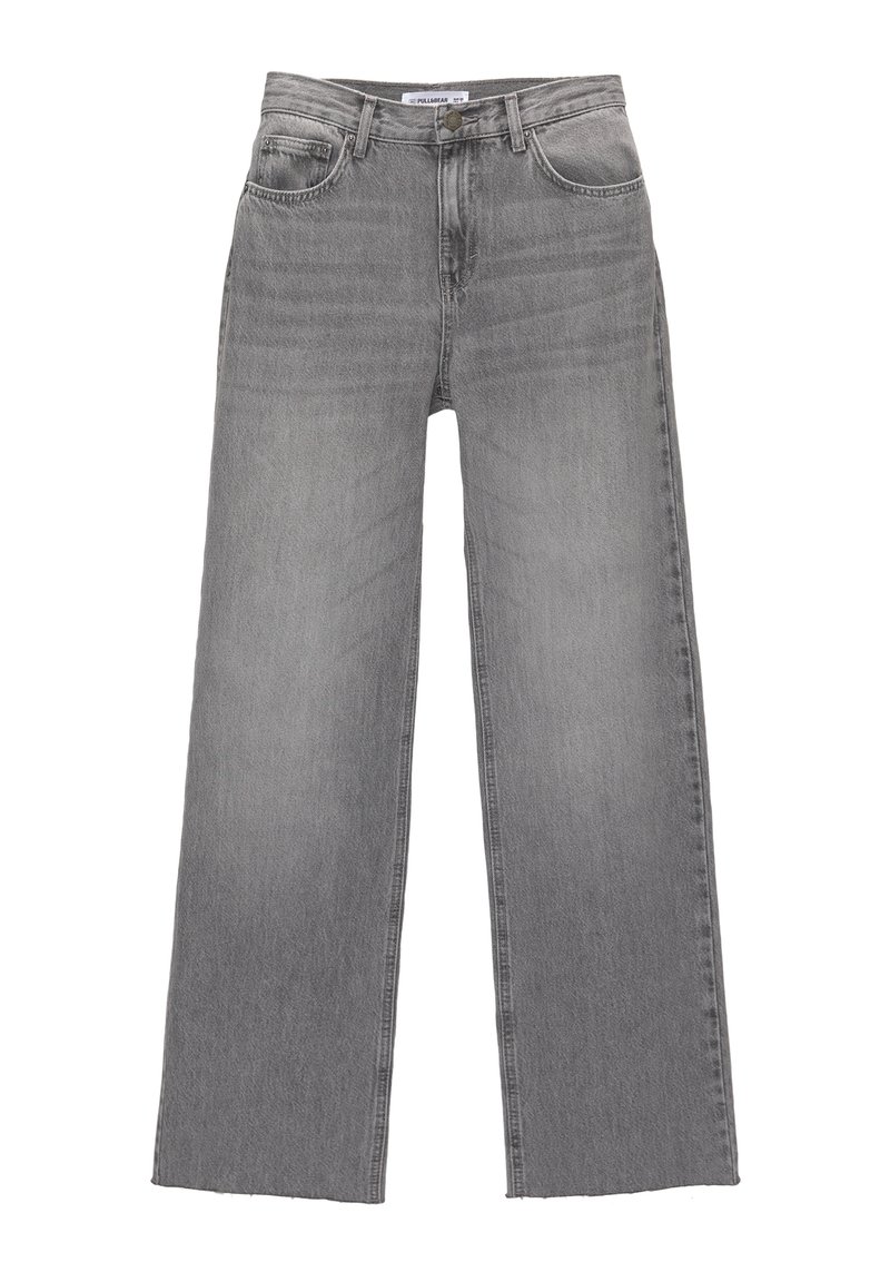 PULL&BEAR Straight leg jeans grijs