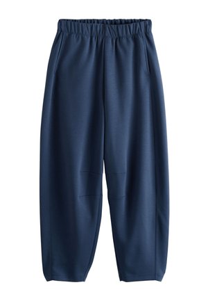 Next REGULAR FIT - PREMIUM HEAVYWEIGHT SLINKY BARREL LEG JOGGERS . - Tréningruha alsók - navy