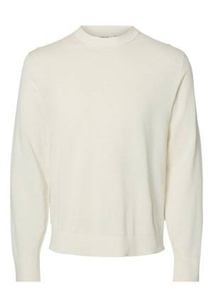Selected, Cotton - Strickpullover - egret