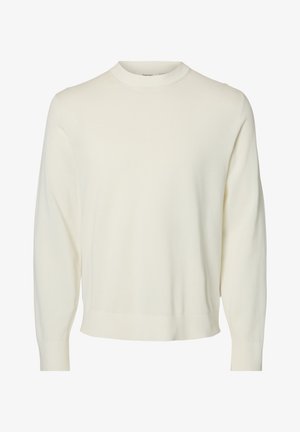 Selected, Cotton - Strickpullover - egret
