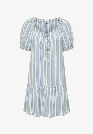 ONLY, ONLGOA Linen Short - Denní šaty - coronet blue