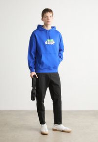 HUGO NUGOBINO - Hoodie - open blue