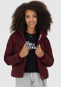 alife & kickin MURIELAK B PUFFER - Giacca invernale - cranberry juice