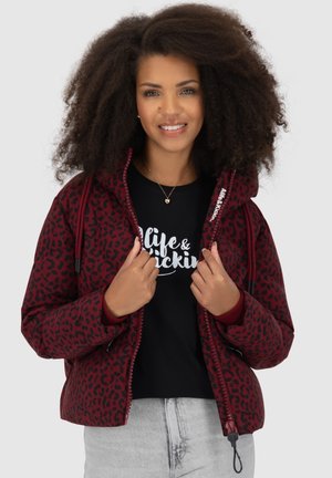 alife & kickin MURIELAK B PUFFER - Giacca invernale - cranberry juice