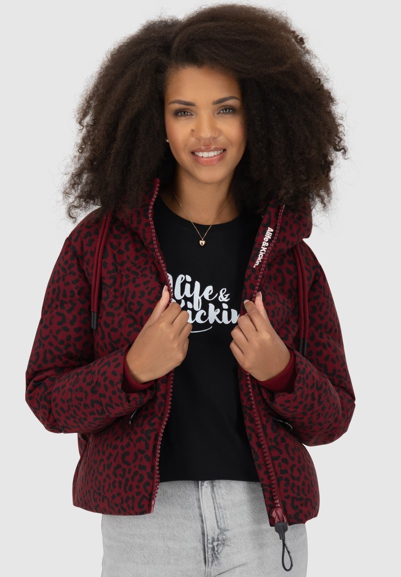 alife & kickin MURIELAK B PUFFER - Giacca invernale - cranberry juice