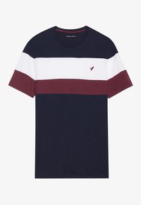 Unselected, dark blue, bordeaux, white