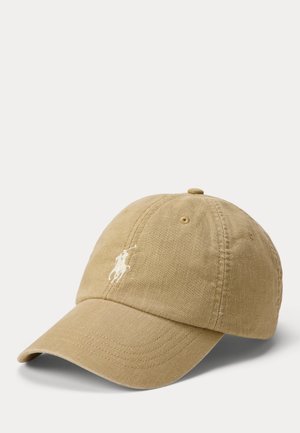 Polo Ralph Lauren LINEN BALL CAP - Casquette - cafe tan