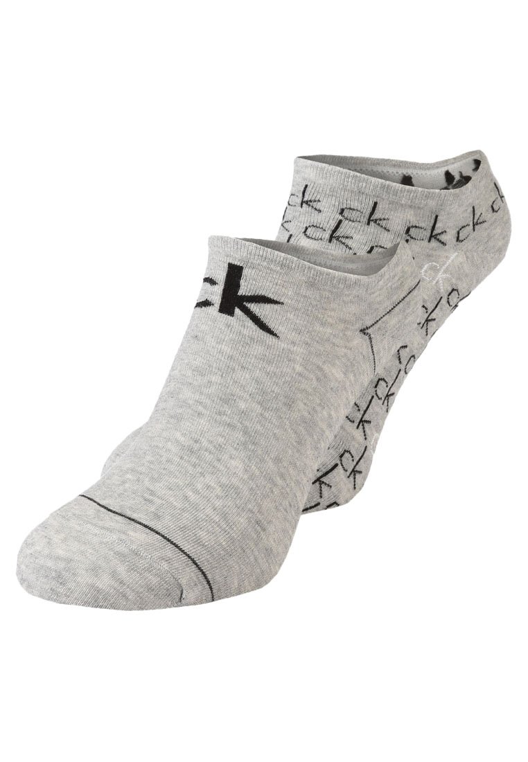 Damen Strumpfhosen | Calvin Klein Underwear REPEAT LOGO SNEAKER 2 PACK Socken oxford/grau - LL23486 Damen Strumpfhosen | Calvin Klein Underwear REPEAT LOGO SNEAKER 2 PACK Socken oxford/grau - LL23486