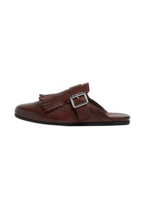 Muiltjes - cognac - calf