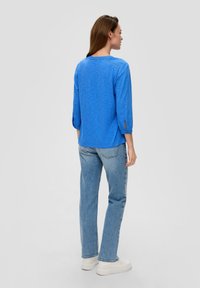 s.Oliver Langarmshirt - royalblau