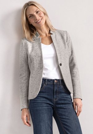 Street One, BLAZER WITH HERRINGBONE PATTERN - Blazer - pure beige