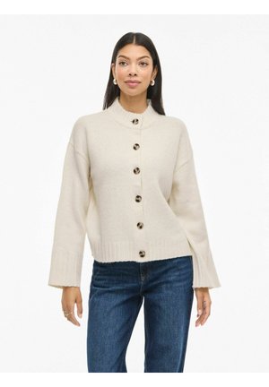 VIBIBBI O-NECK - Kardigan - birch