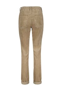 Red button Bukser - light taupe