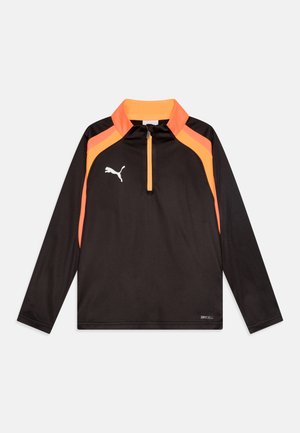 INDIVIDUALLIGA ZIP JR UNISEX - Ilgarankovis viršutinės dalies drabužis - black/heat fire