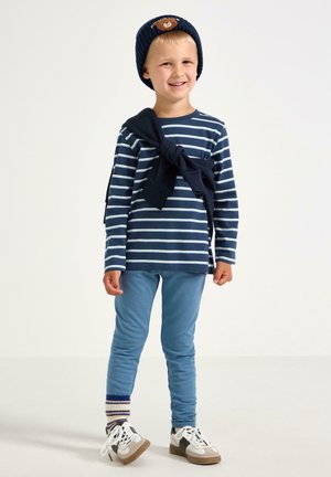 Lindex, LINDEX LEGGINGS WITH BRUSHED INSIDE LINDEX - Leggings - dark dusty blue