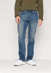 Hollister Co. - Jeans bootcut - dark blue denim Miniatyrbilde 1