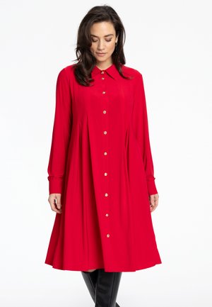 YOEK Robe chemise - rot