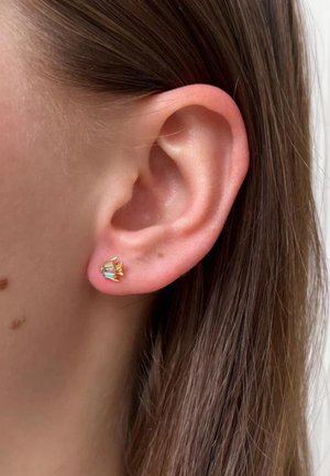 ByNouck EARSTUD MOON FISH SET - Earrings - gold coloured