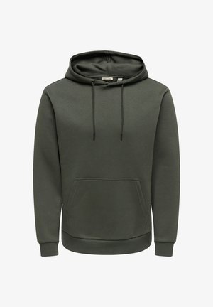 Only & Sons, ONSCERES HOODIE - Kapuzenpullover - beluga