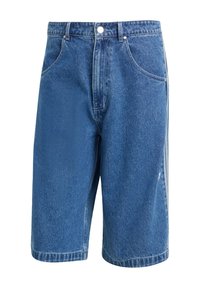 ADICOLOR DENIM FIREBIRD - Denimové šortky - medium blue denim