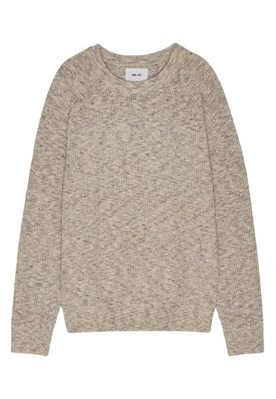 NN.07 JACOBO - Strickpullover - white pepper