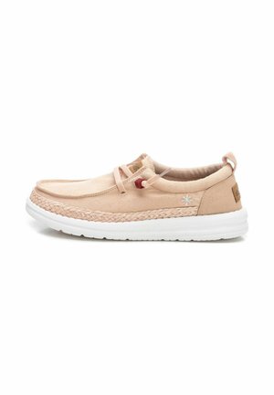 Zapatos con cordones - beige