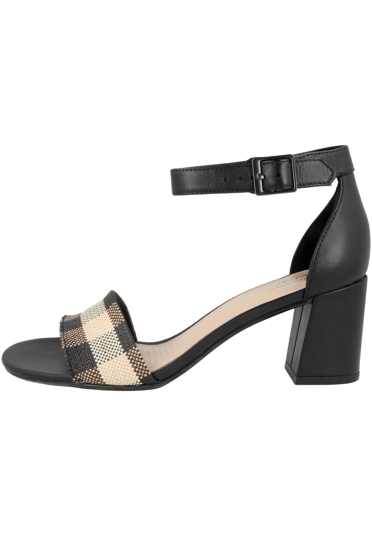 Clarks Sandalen met enkelbandjes - black combi leather/zwart - Zalando.nl