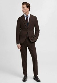 Mango TURIN - Hlače za odijelo - brown