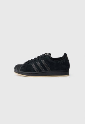 SUPERSTAR II UNISEX - Sneakers basse - core black/stone khaki
