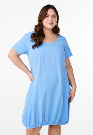 Dnevna obleka - della robbia blue