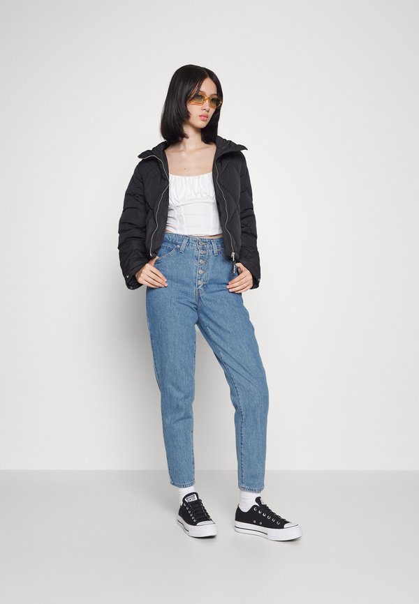 NOTCH HIGH WAISTED MOM JEAN - Relaxed fit jeans - light indigo4
