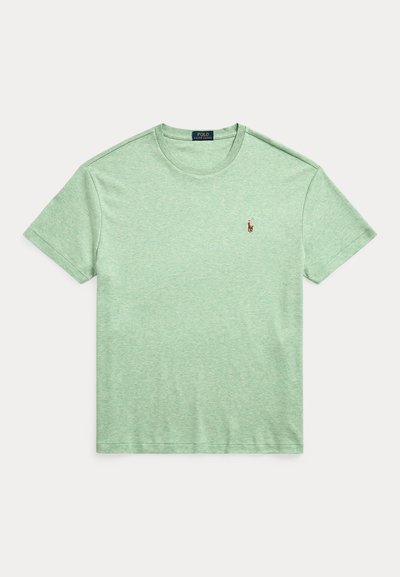 Polo Ralph Lauren CUSTOM SLIM FIT SOFT COTTON T-SHIRT - Βασικό μπλουζάκι - celadon heather