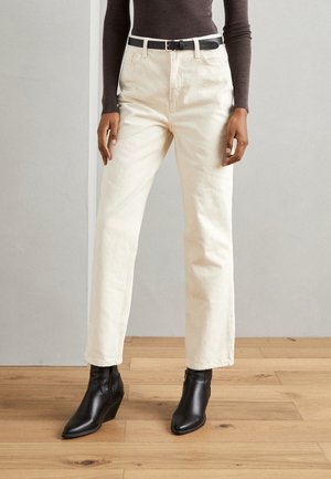 Zign Studio Blugi drepți - off white