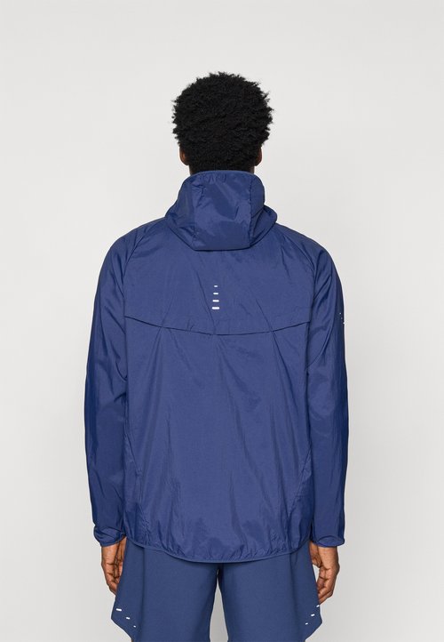 Nike STRIDE JACKET - Windbreaker - midnight navy/reflective silver-coloured — photo 3