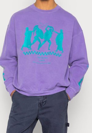 Sweatshirt - purple