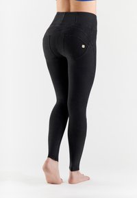 Freddy VITA ALTA - Leggings - denim nero