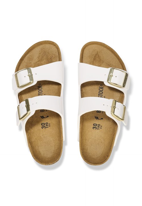 Birkenstock Sandalias planas - patent white — foto 3