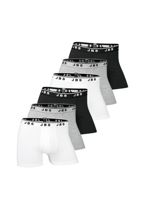 6 PACK - Boxerbriefs - schwarz grau weiß