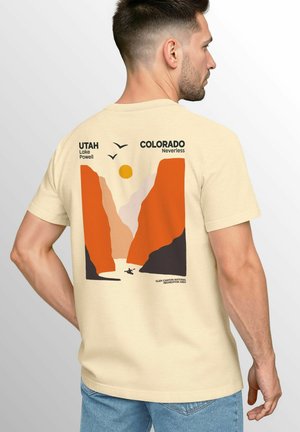 T-Shirt print - natur