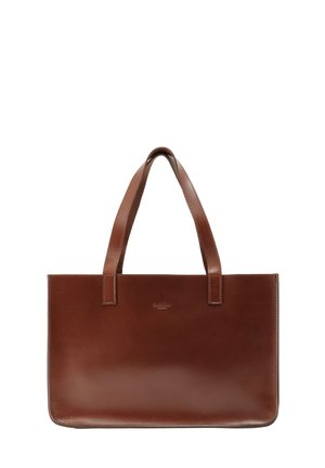 Gusti Leder SHOPPER AGATHA - Shopping bag - walnut