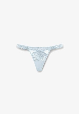 Intimissimi, PRETTY FLOWERS THONG SIDE STRAPS - String - light blue