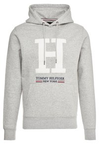 Tommy Hilfiger Felpa con cappuccio - mottled grey