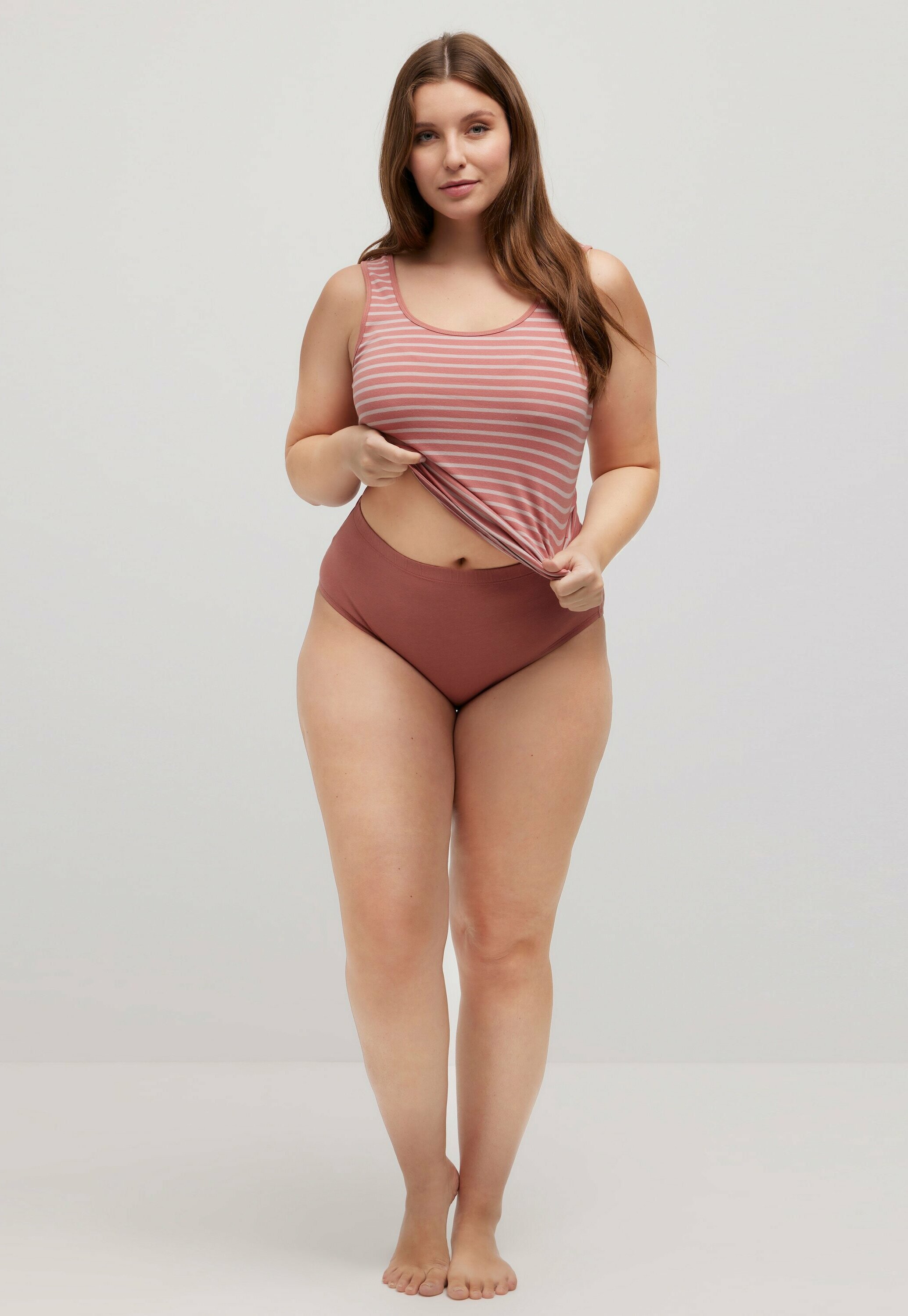 Ulla Popken Slip Stampato Donna, Mutande In Taglie Forti, Tessuto Morbido - 3